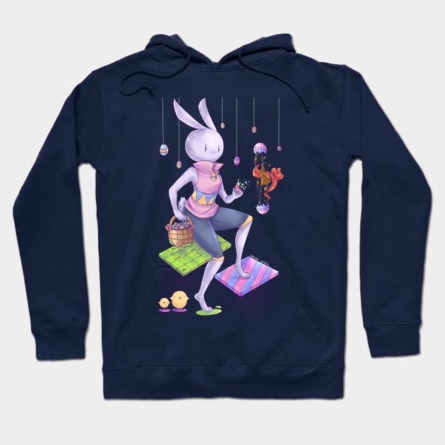 Easter Bunny Hoodie by UnluckyAlpaca